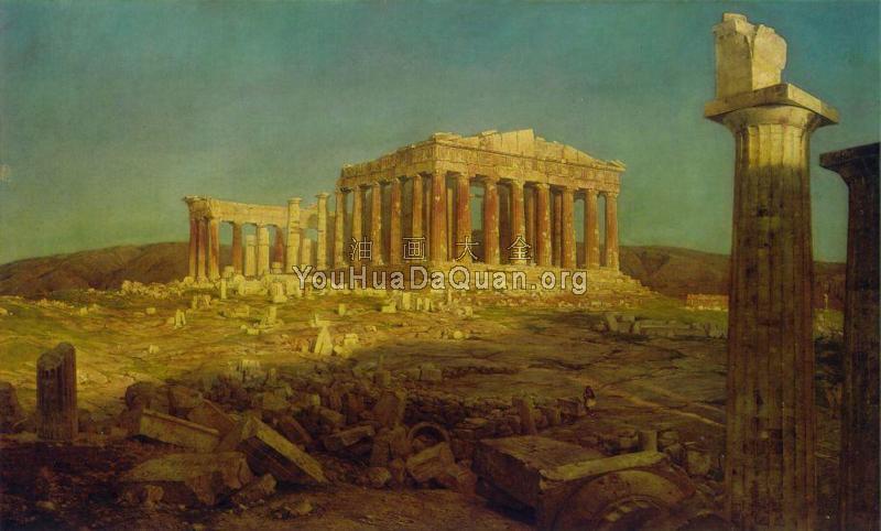 The Parthenon - 弗雷德里克·埃德温·丘奇